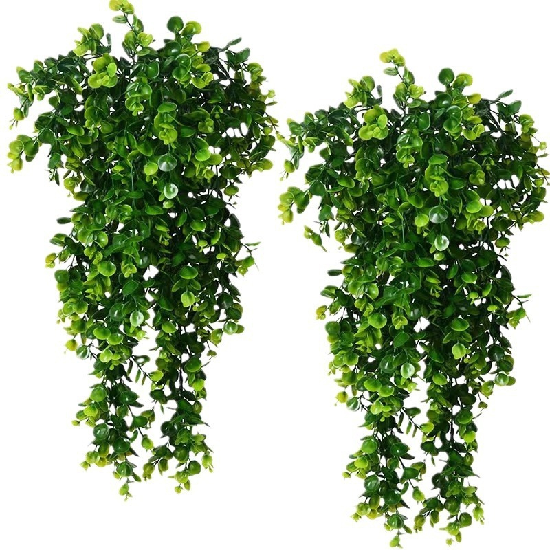 String Of Pearls Plant - 1 szt. Sztuczny 5-kątny rattanowy eukaliptus
