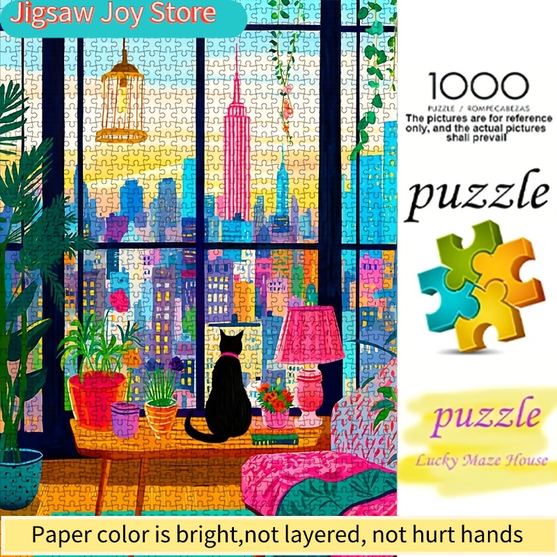 Puzzle papierowe DIY, Nocny wi – Plant Parent Pot recenzja i cena