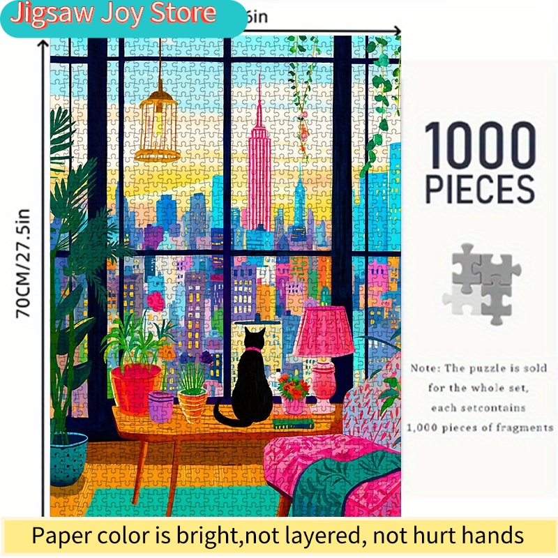 Puzzle papierowe DIY, Nocny wi – Plant Parent Pot recenzja i cena
