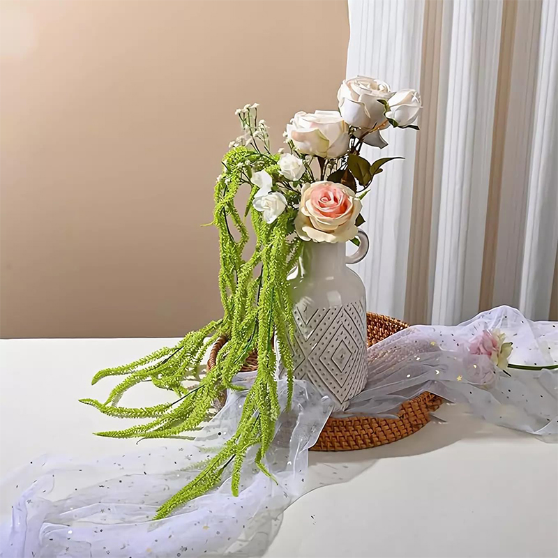Sztuczna zielona pnączka wierz – String Of Pearls Plant recenzja i cena