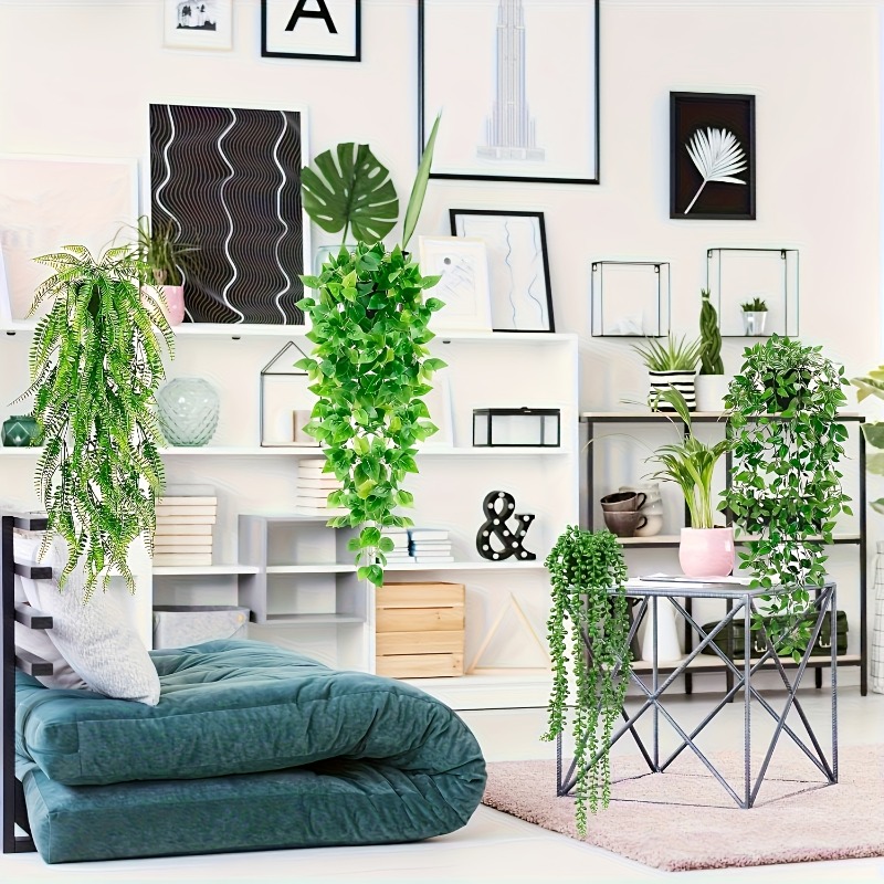 Zestaw 4 szt. wiszących roślin – String Of Pearls Plant recenzja i cena