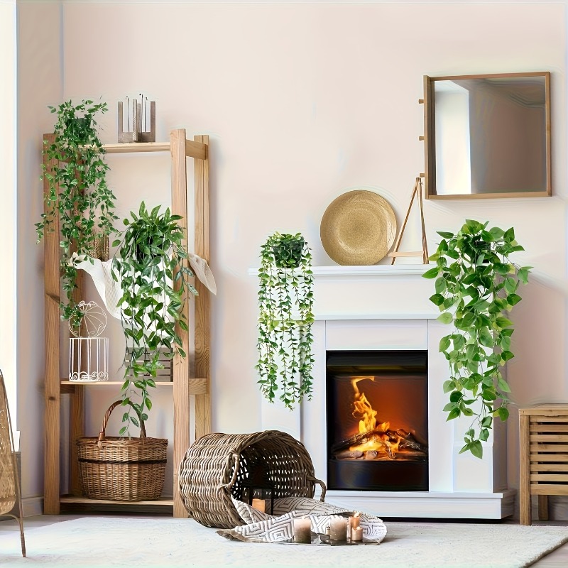 Zestaw 4 szt. wiszących roślin – String Of Pearls Plant recenzja i cena