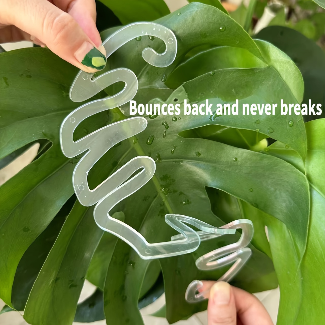 Elastyczne plastikowe klipsy d – Variegated Monstera Node recenzja i cena