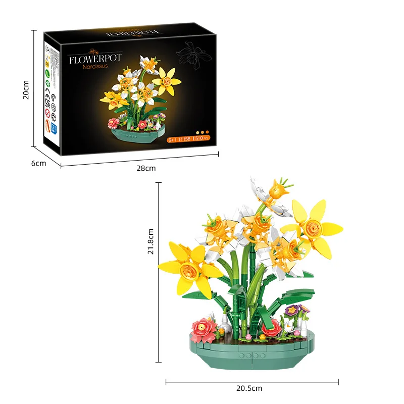 Klocki konstrukcyjne w kształc – Plant Parent Pot recenzja i cena